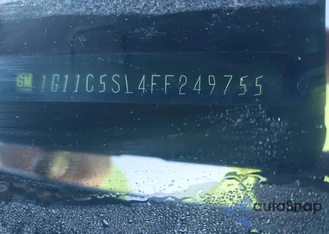 2015 Chevrolet Malibu 1Lt из США, поврежденный, VIN 1G11C5SL4FF249755